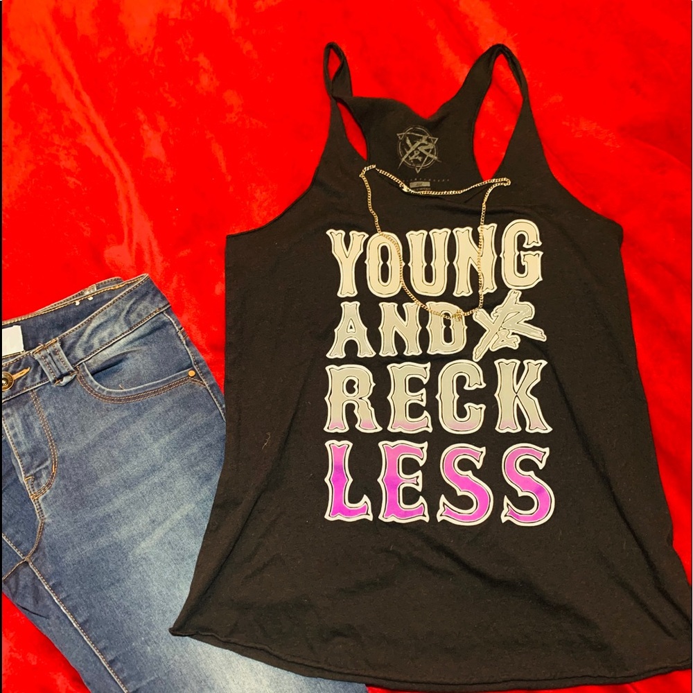 Young and reckless tank
